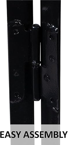 Miniatura 6 de EASY-UP Estante de heno para piso esquinero, sin tapa, evita residuos de heno, espaciado de alimentación lenta de 2.5 pulgadas, fácil montaje,