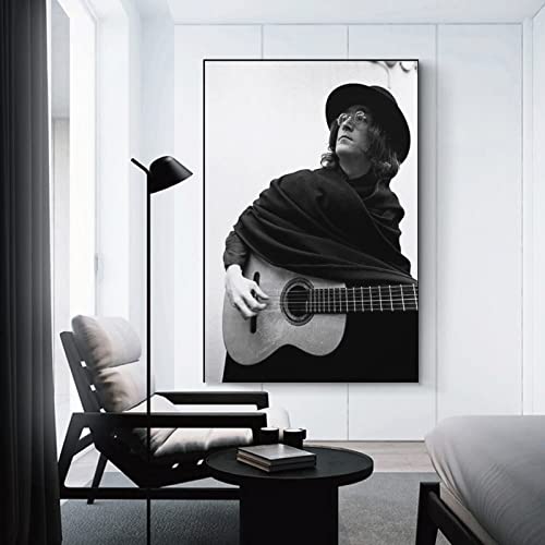 John Lennon Poster pour décoration murale, impression sur toile pour maison, salle de bain, chambre, bureau, salon… - Les Beatles, Paul McCartney, John Lennon, RIngo Starr, George Harrison John Lennon Poster pour décoration murale, impression sur toile pour maison, salle de bain, chambre, bureau, salon… – Image 4