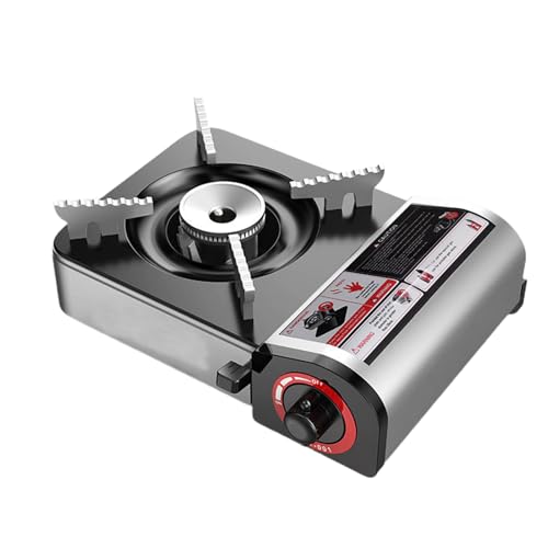 Camping Portatil, Estufa Con Encendido Electrónico, Horno Multifuncional Ligero, Fácil De Transportar, Potencia Elevada, Para Actividades Al Aire Libre, Picnics Y Viajes