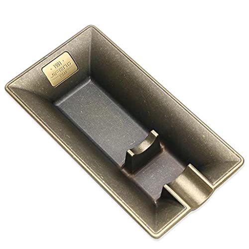 ZXW Cenicero para Puros de aleación de Zinc, Cenicero para Puros Personalizado, Cenicero para el hogar de Bronce nostálgico Retro para Puros (160 * 85 * 30 mm)