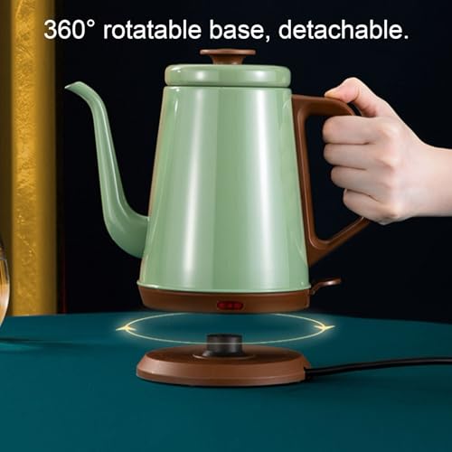 Hervidor eléctrico de acero inoxidable rápido y práctico miniatura 5