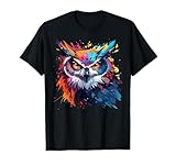 Owl Lover Wildlife Splash Art
