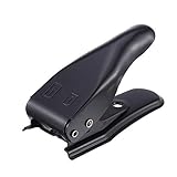 Colore: nero. ZOYOSI Dual 2 in 1 Micro Nano SIM Card Cutter Strumento Multifunzionale Accessori Smart Phone