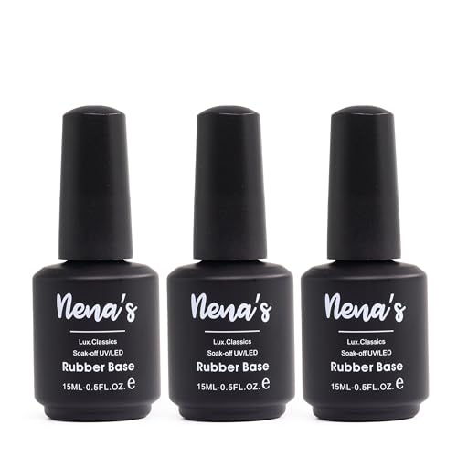 Rubber Base Cristal Coat 15 mL (3-Pack) miniatura 1