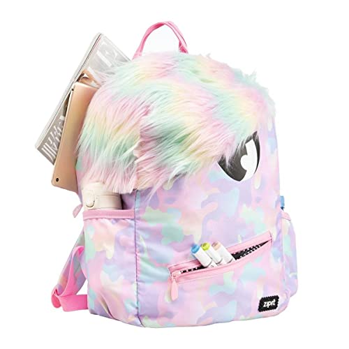 Image of ZIPIT Grillz Backpack for Kids, Camo Pink
