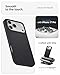Spigen for iPhone 17 Pro Case, Silicone Fit MagFit [Compatible with MagSafe] - Black