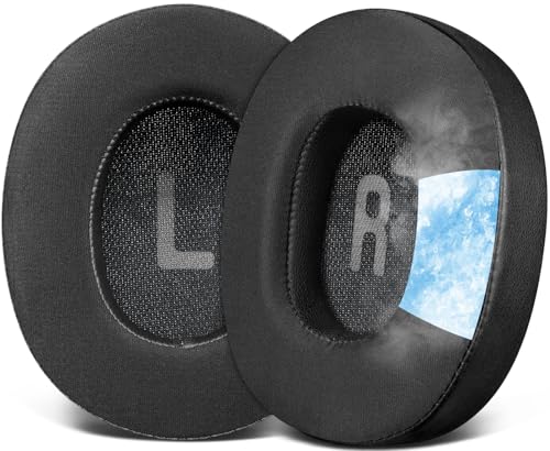SOULWIT Cooling-Gel Earpads Replacement for JBL Tune 700BT, 710BT, 720BT, 750BTNC, 760NC, 770NC Wireless Over-Ear Headphones, Ear Pads Cushions with High-Density Foam - Black