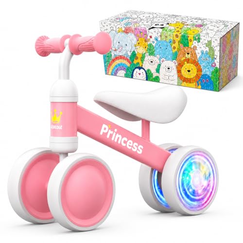BEKILOLE 1 Year Old Girl Gifts Baby Balance Bike...