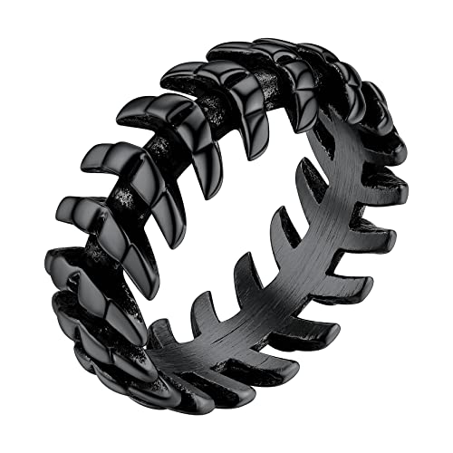 Bague animal homme femme acier inoxydable avec gravure personnalisable