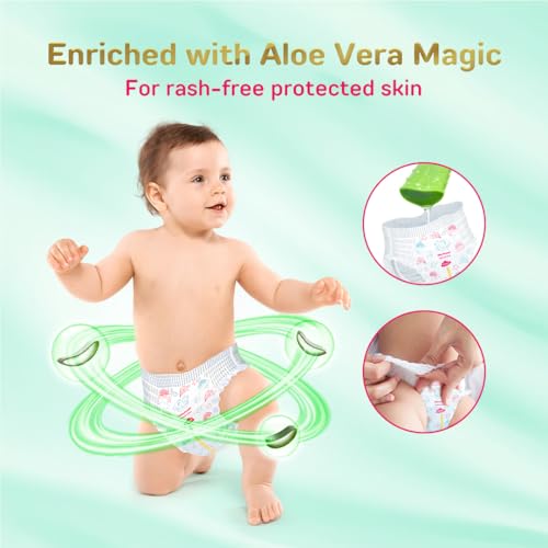 Image of Morisons* babydreams THE CHOICE OF SMART MUMS Super Soft Diaper Pant L (62 Count, Pack of 6), White