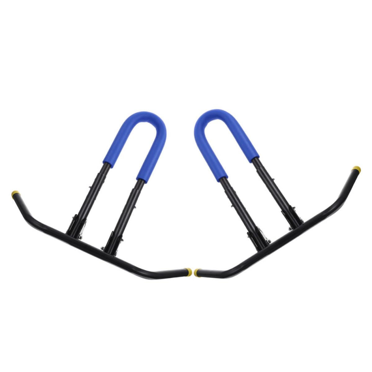 2 Piezas Soporte para Bicicleta, Pie de Apoyo Metálico Ajustable