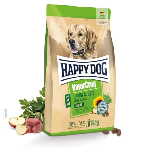 Happy Dog NaturCroq Lamm & Reis Trockenfutter, 4 kg für Sensible Hunde