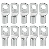Ya en mundofriki.es: 10 Piezas Terminales Eléctricos 35mm² M8 Sin Aislamiento SC Cobre Grueso Zincado Terminales Tubular Anillo para 50mm² Cables Batería Cajas Vehículos Instalaciones Eléctricas Industriales Automotrices
