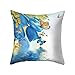 Produktbild JujubeZAO Kissenbezug, Blumen-Schmetterling, Kissenbezug für Sofa Bett Auto Café Büro Dekoration für Zuhause 4#