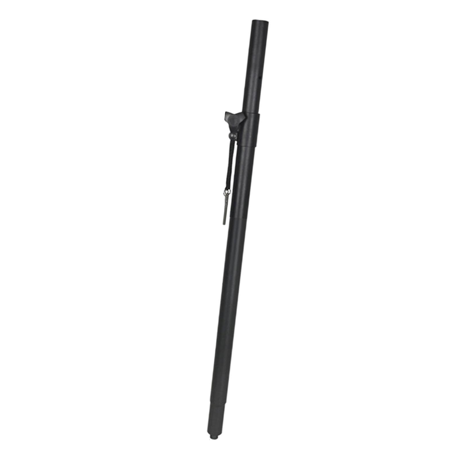 Supporto per asta per altoparlante, altezza regolabile 82 cm-139 cm, robusta struttura in metallo, compatibilità versatile, presa filettata M20, palo da 35 mm, per subwoofer e altoparlanti