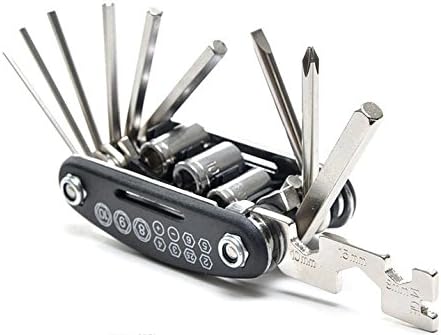 Multi Function 15 in 1 Set Bike Cycling Bicycle Tools Screwdriver Socket Wrench Kit