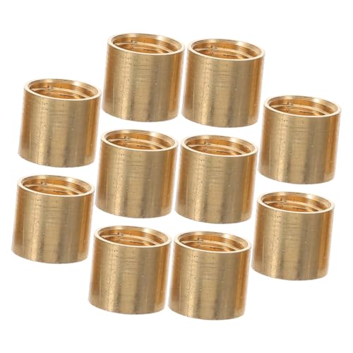 BESPORTBLE Leather Billiard Hoop Pool Tube Ferrules Billiards Replacement Ferrule