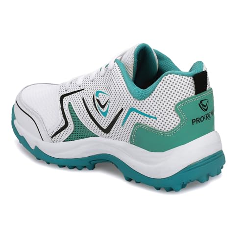 Image of PRO KVH Plus 2.0 Cricket Shoes for Men's - Fast Strap Rubber Spikes, Lightweight,Performance, Comfort, and Durability Shoe for All-Round Performance