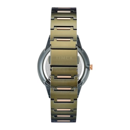 Image of TIMEX Analog Watch for Man with Round Dial & Water Resistant Men's Wrist Watches