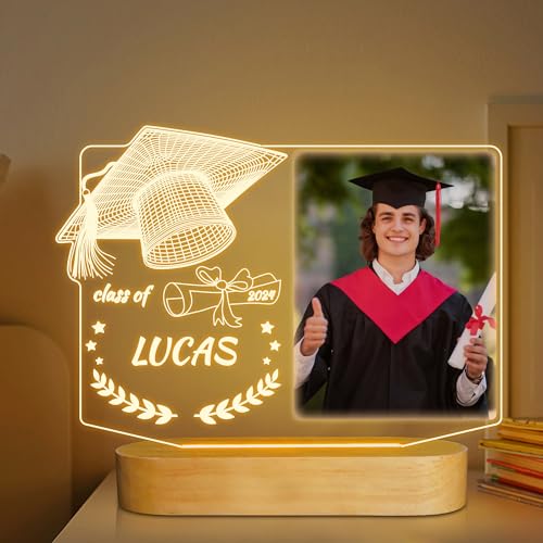Attivolife Personalized Graduated Gift Frame, Custom Picture 4