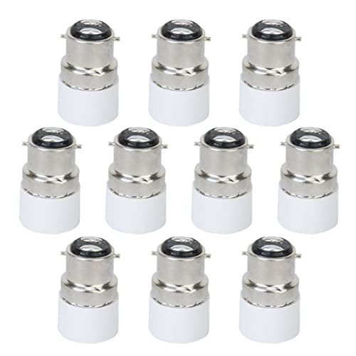 Adaptador B22 a E14 soluciona incompatibilidad de bombillas de bayoneta a LED