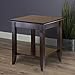 Winsome Nolan End Table, for Living Room, Bedroom, Cappuccino