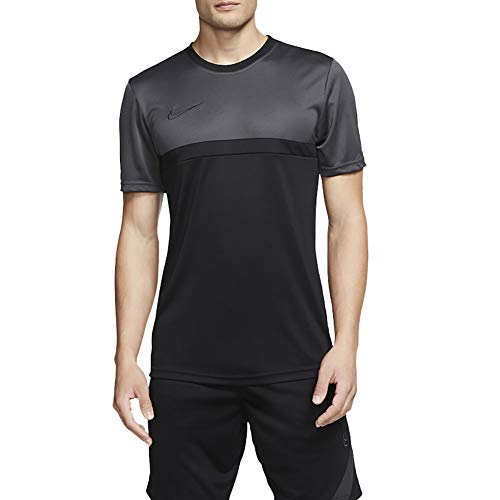 Nike Academy Pro Top Dri Fit Cd1074-010 - Camiseta para hombre, Negro/Antracita/Negro/Negro, Small