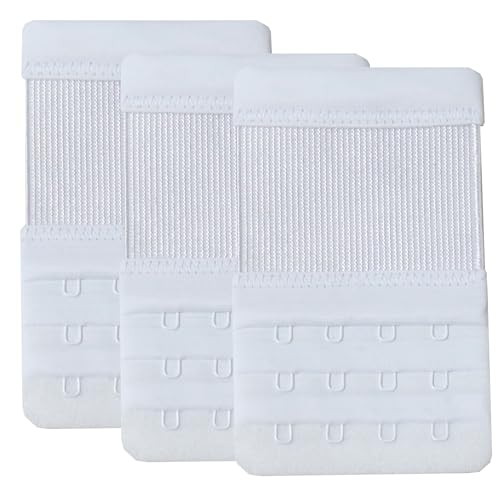 Image of Women's Bra Extenders 4 Hook / 3 Hook / 5 Hook / 2 Hook Soft Comfortable Stretchy Bra Extension Strap