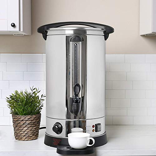 Ovation 22L Hot Water Boiler Tea Urn Electric Catering Coffee Stainless Steel Urn 2500w