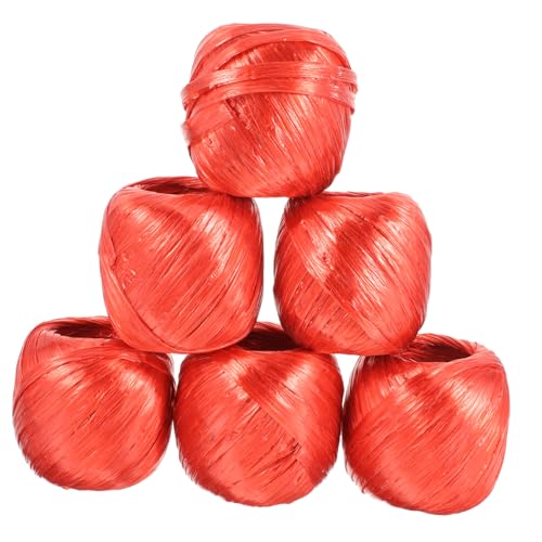 Unomor 6 Pack Plastic Strap Binding Ropes for Packing Heavy Duty for Camping Shipping