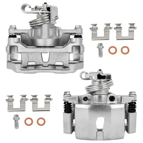Image of SCITOO 18B4944 18B4945 Disc Brake Calipers Assembly with Bracket Fit For Buick Terraza 2005-2007,For Chevrolet Uplander 2005-2009,For Pontiac Montana 2005-2009,For Saturn Relay 2005-2007
