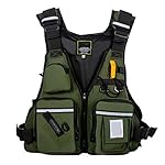 YAMNYSS Chaleco De Kayak para Adultos, Cintura Y H...: ● EXTRAÍBLE: chaleco de flotabilidad multifunción, espuma flotante interna extraíble, retire el interior cuando no sea necesario, se usa como chaleco de ocio, se puede usar el alpinismo y la pesca. ●MATERIAL DE ALTA CALIDAD: tela de nailon impermeabl...