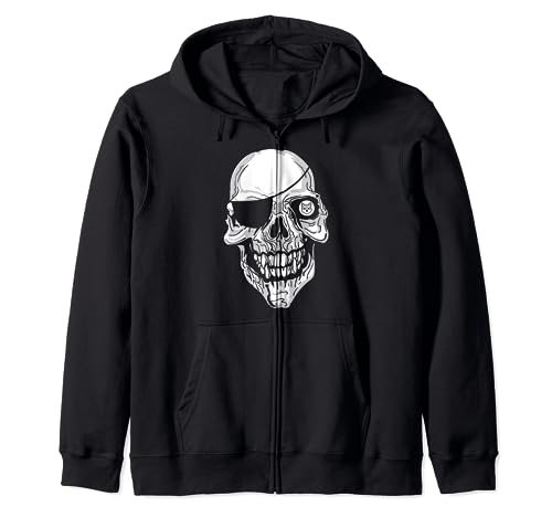 Shiba Inu Coin Pirate Crypto Blockchain Cryptocurrency HODL Zip Hoodie, Black