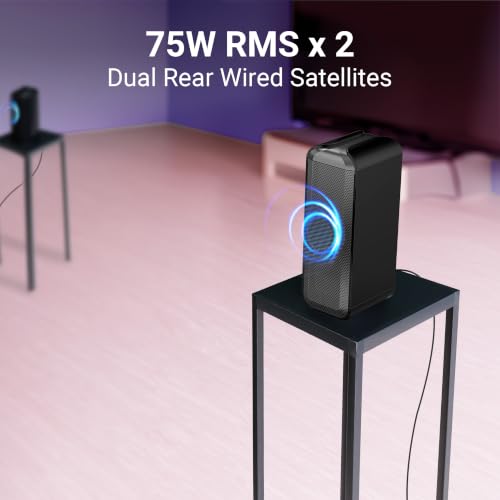 Image of ZEBRONICS Juke Bar 9510WS PRO Dolby 5.1 CH Wired Speaker, 600W Dolby Audio