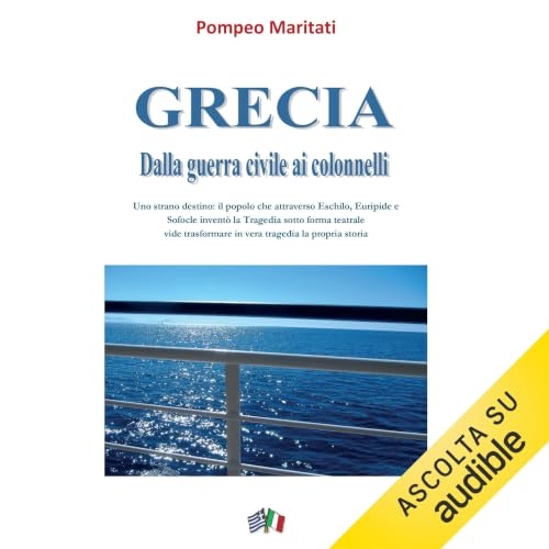 Diseño de la portada del título Grecia: Dalla guerra civile ai colonnelli