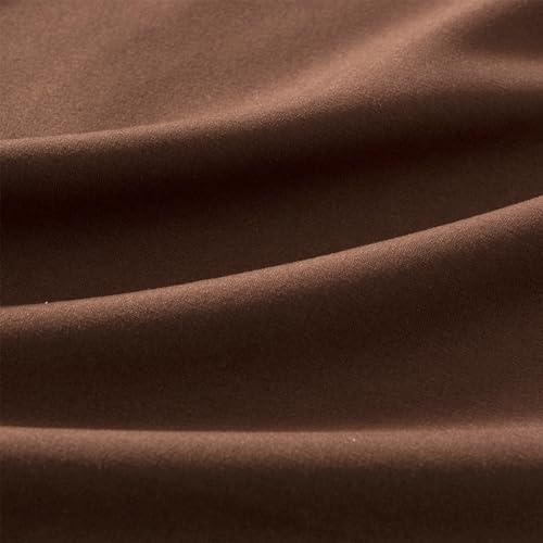 Image of 2 Pack Microfiber Queen Zipper Pillowcases, Soft Comfortable Not Shrink Coffee Pillow Case, Breathable Pillow Cases Set of 2 (20x30 Inches)