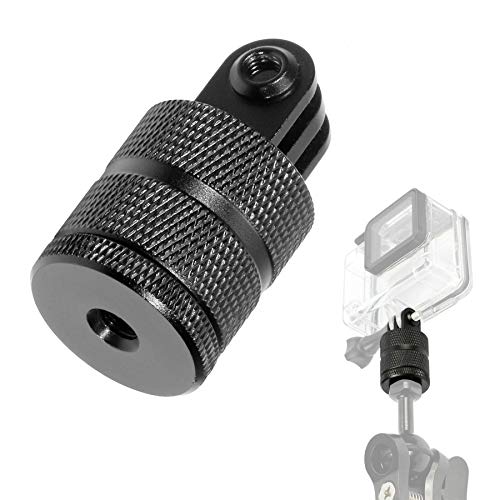 Conector de soporte estable de aleación de aluminio CNC para trípodes de cámaras DSLR