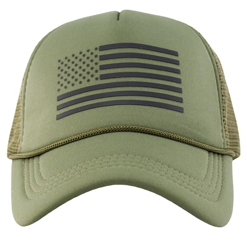 Image of 250th Anniversary American Flag Hats for Men Women, Snapback US Patriotic Trucker Hat Veterans Memorial Day Gifts