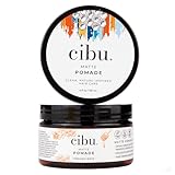 CIBU Matte Pomade - Nutrient Rich Hair Pomade for Men and Women - Long Lasting Hold Women and Mens Hair Products - Beeswax Firm Grip Control for Short Hairstyles - 4oz