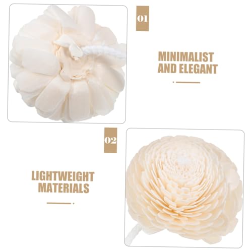 Diffuseur de parfum à huiles essentielles doté de têtes de fleurs remplaçables - 4