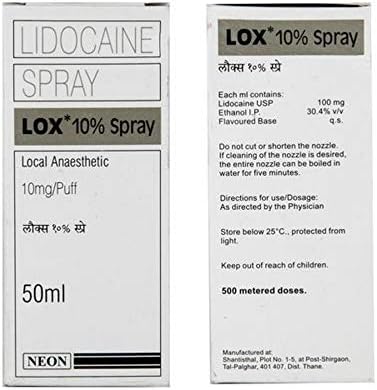 Lox 10% - Bottle of 50ml Spray