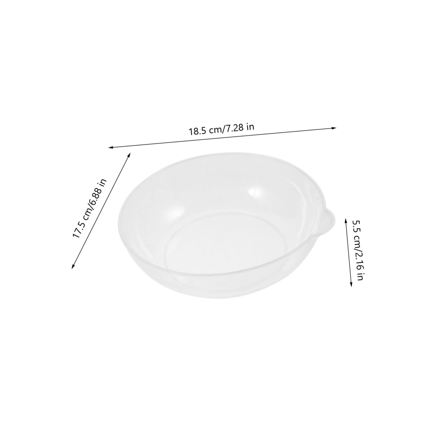 Uonlytech Kitchen Weighing Pan Scale Tray Electronic Kitchen Scale Plastic Plate