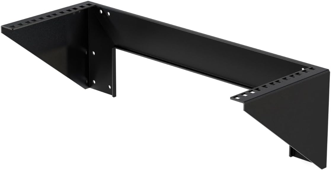 4U 19-Inch Vertical Wall Mount Rack Bracket Server and Network Rack 119-5028