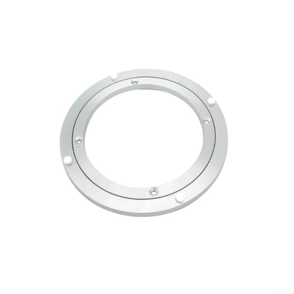 Podstawa gramofonu Lazy Susan ze stopu aluminium 12-39 cm - łożysko obrotowe z łożyskami kulkowymi ze stali nierdzewnej do kuchni stołu jadalnego taca do serwowania stojak na przyprawy 12,7 cm
