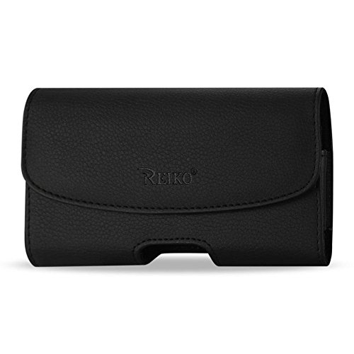 Reiko Wireless Horizontal Slim Pouch Belt Clip for iPhone 6/6S - Black,HP102B-562804BK