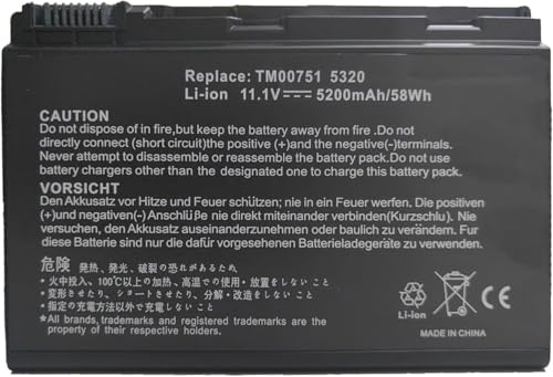 Batterie de rechange pour PC portable Acer TravelMate en panne