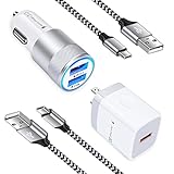 FiveBox USB C Fast Charger Compatible LG Stylo 4 5 6, LG G5 G6 G7 G8 G8X V20 V30 V40 V50 V60 ThinQ, LG Velvet 5G, Wing 5G, LG K51 K52 K61 K62 K71 K92 K42 K41S K51S (2020/2021) Phone