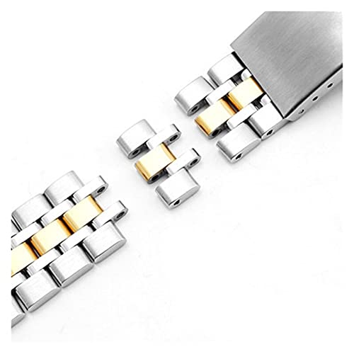 Watch Strap Quick Release Solid Stainless Steel Silver Gold Replacement Accessory 19 MmStrap2