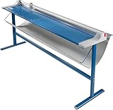 Dahle 472s Premium Rotary Trimmer w/Stand, 72' Cut Length, 12 Sheet Capacity, Self-Sharpening, Automatic Clamp, German Engineered Paper Cutter