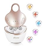 Home Facial Massager Body Skin Lifting Tightening Machine Handheld Anti Wrinkle Device (Gold)